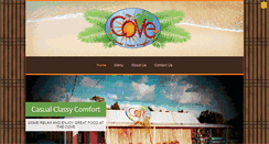 Desktop Screenshot of covecasualrestaurant.com